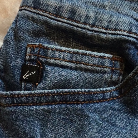 KanCan Frayed Hem Jean Shorts Size W5 26 - Picture 5 of 6